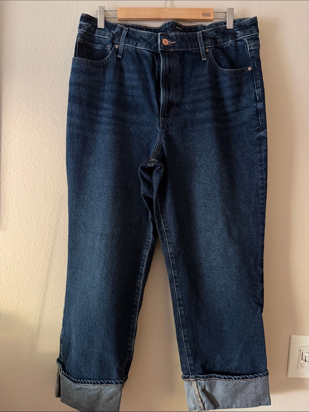 Express Dark Blue Denim Jeans